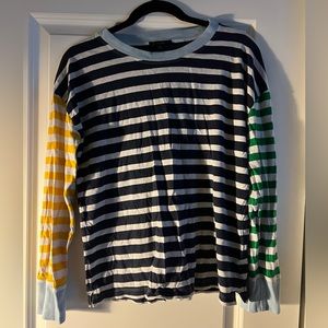 Jcrew striped bodysuit
